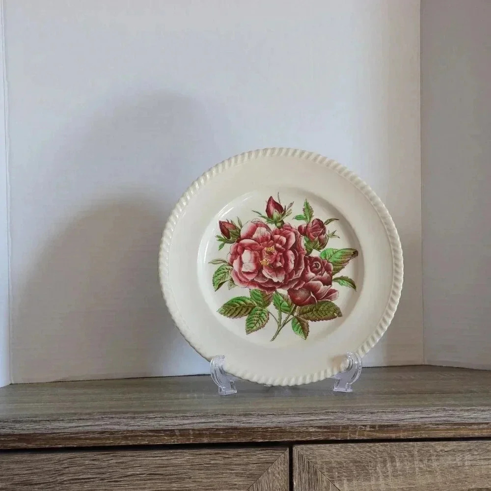 Johnson Bros. - "Rose" plate - Picture 2 of 7